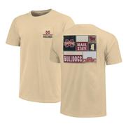 Mississippi State School Squares Comfort Colors Pocket Tee